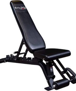 BODY SOLID ADJUSTABLE BENCH – FLAT / INCLINE / DECLINE – COMMERCIAL RATED