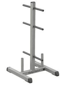 BODY SOLID OLYMPIC PLATE TREE & BAR HOLDER