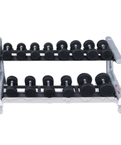 BODY SOLID 2 TIER SADDLE DUMBBELL RACK