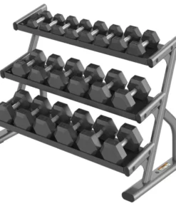 MDF MD SERIES TRIPLE DUMBBELL RACK